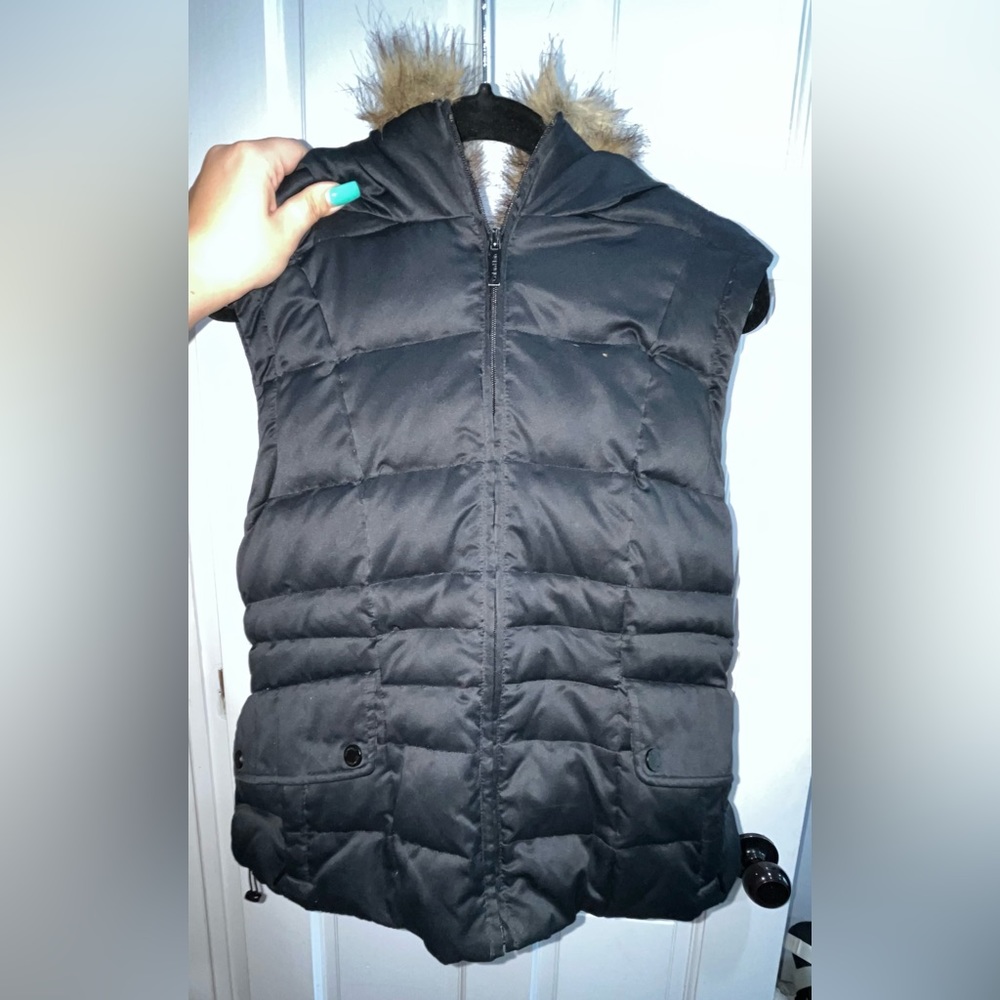 CALVIN KLEIN hooded winter vest